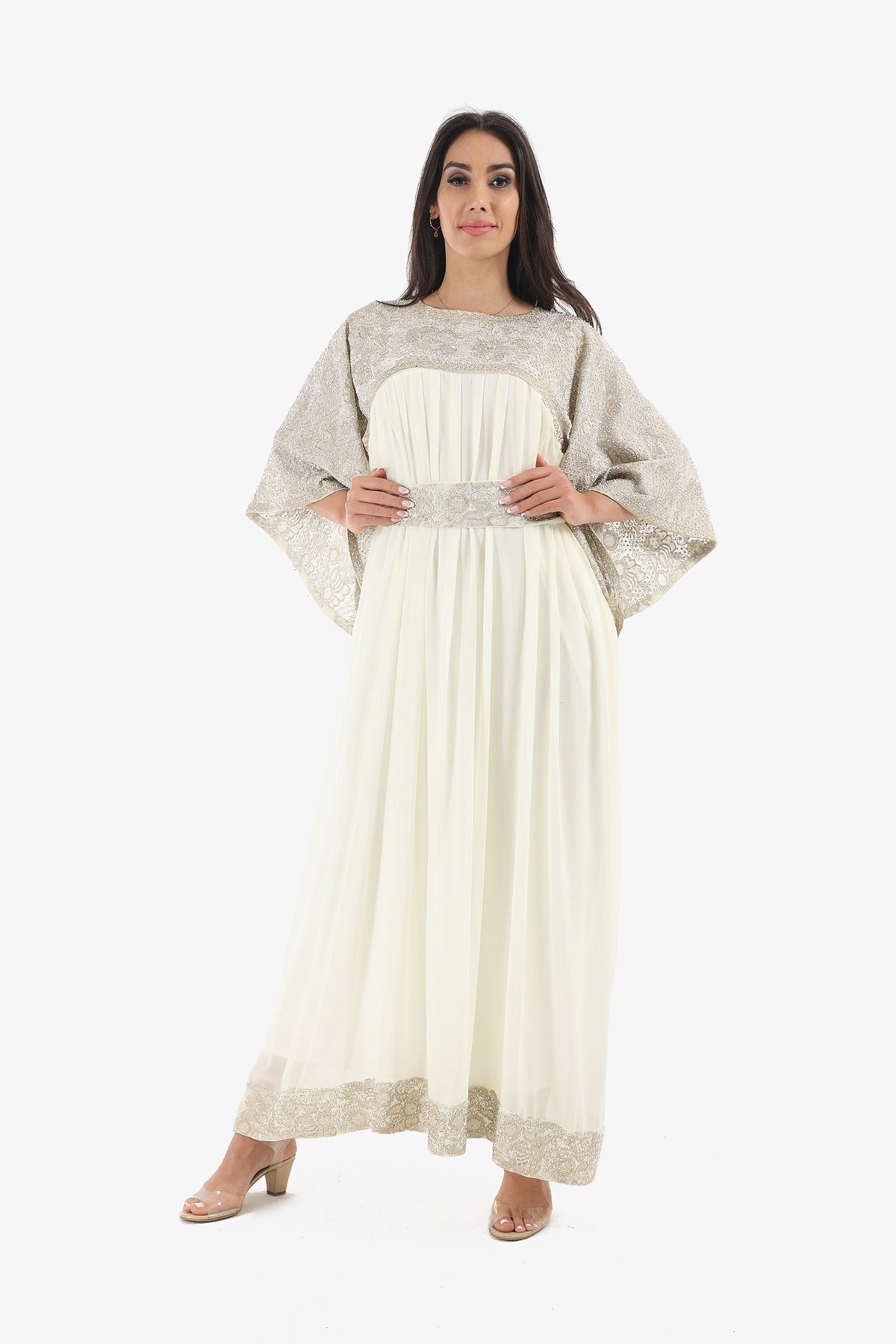 Asymmetrical Sleeves Abaya