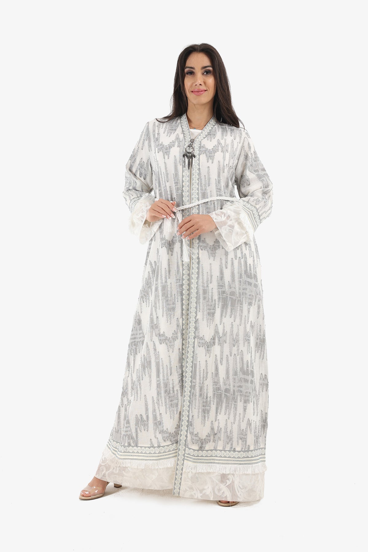 All-Over Textured Abaya