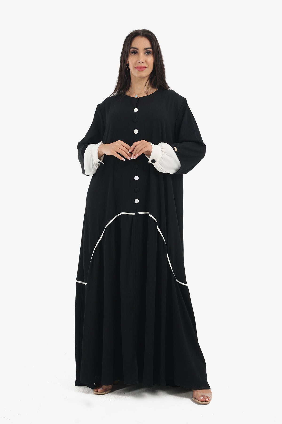 Long Shirt Sleeves Abaya