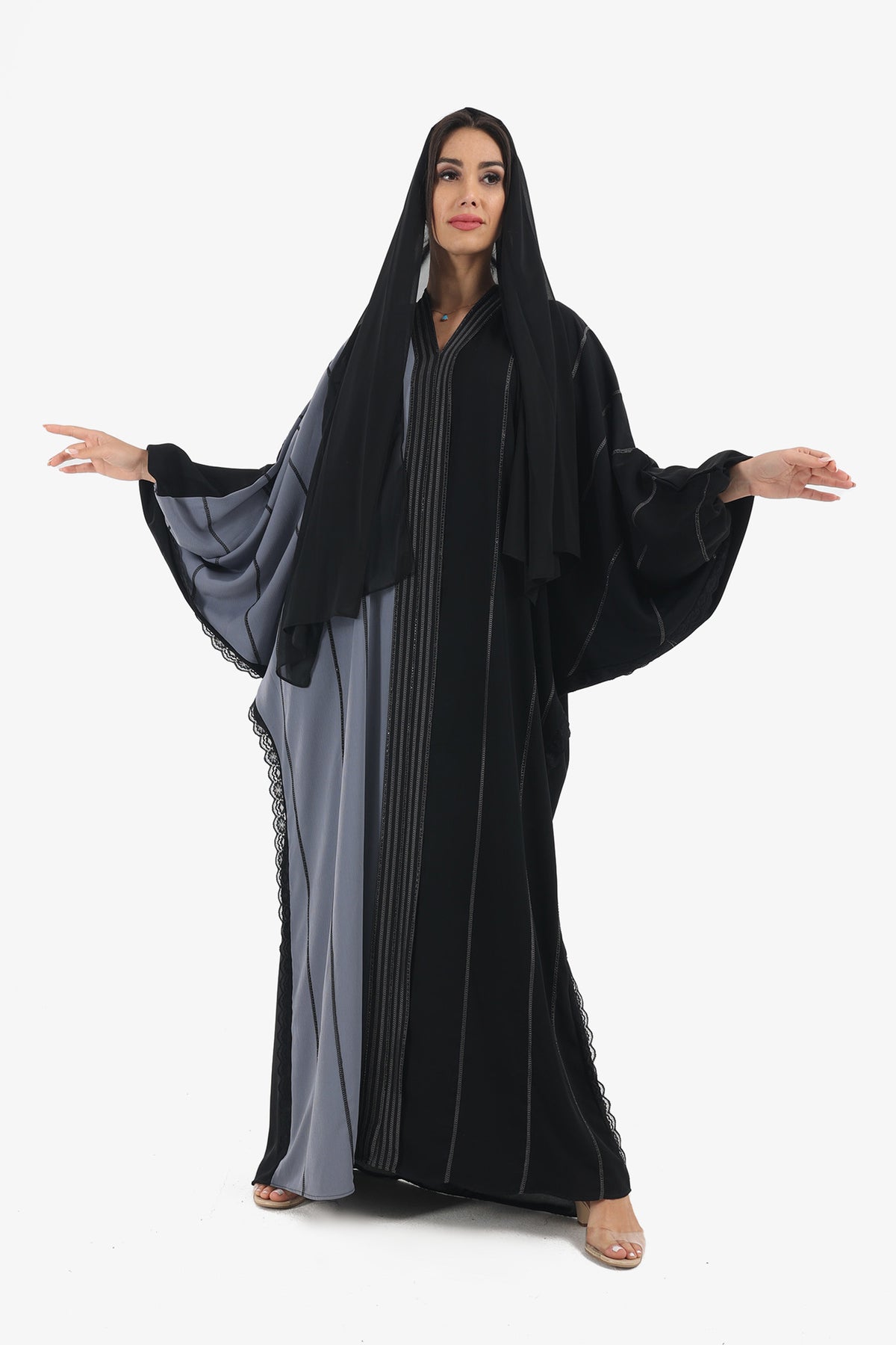 Bi-Tone Abaya