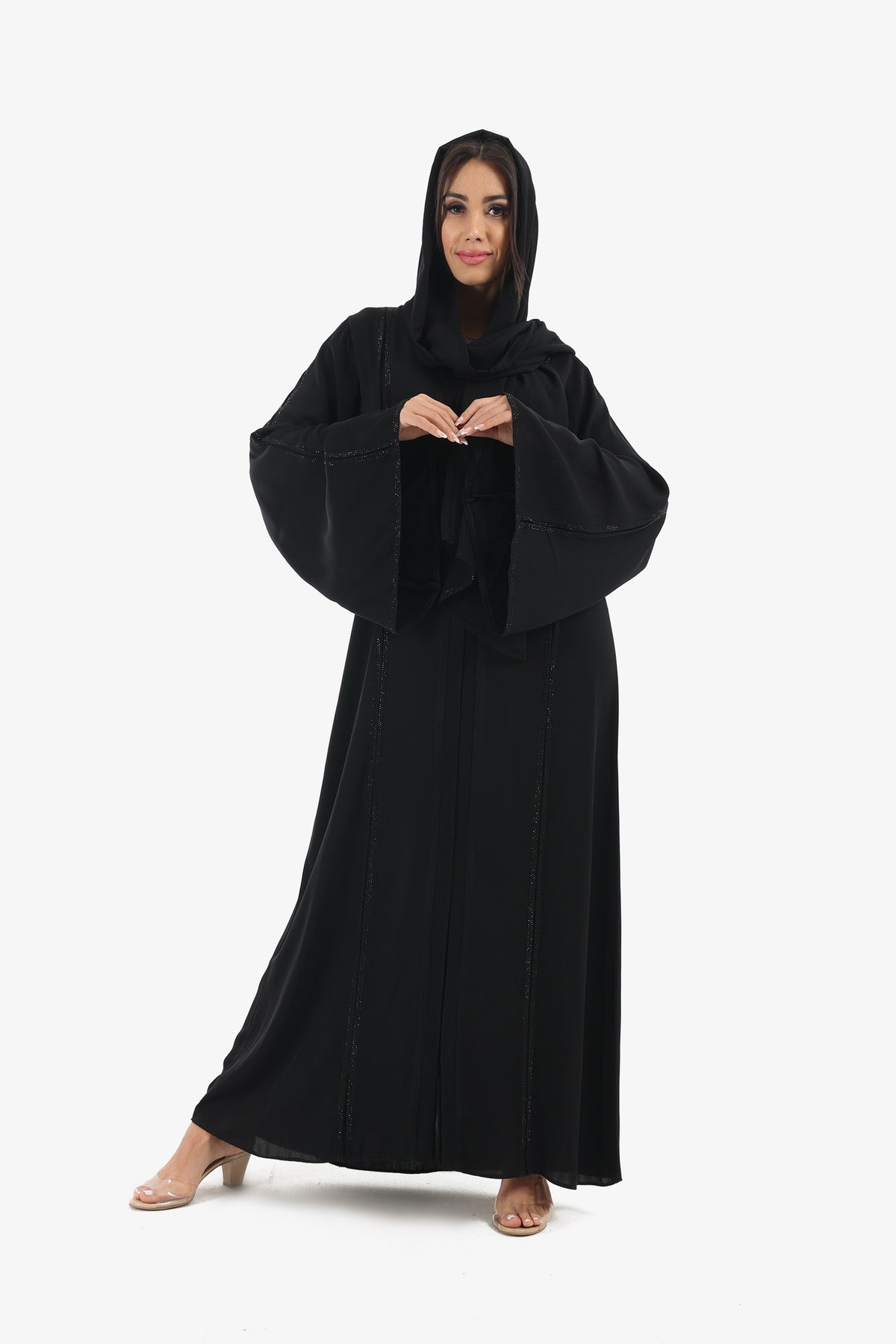 Wide Long Sleeves Abaya