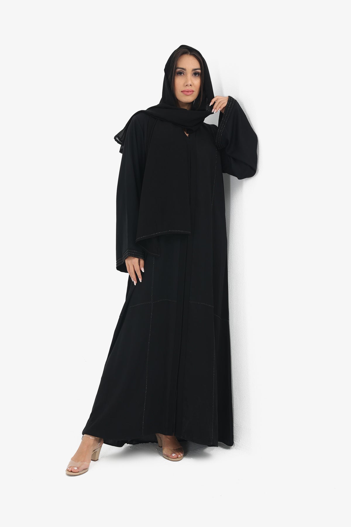 Abaya with Embellished Details