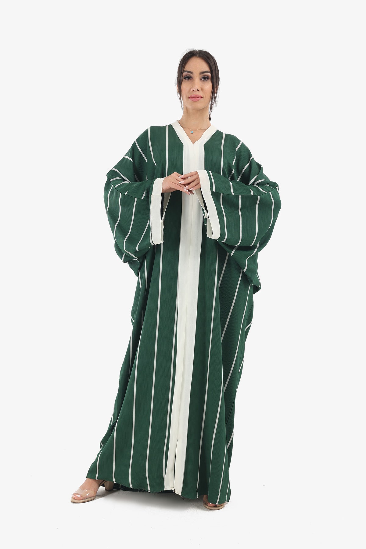 Striped Oversize Abaya